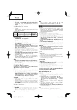 Preview for 24 page of Hitachi Koki CG 25EUS L Handling Instructions Manual