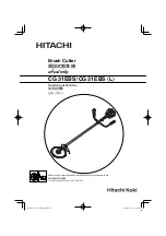 Hitachi Koki CG 31 EBS (L) Handling Instructions Manual preview