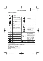 Предварительный просмотр 71 страницы Hitachi Koki CG24EBDP Handling Instructions Manual