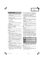 Preview for 29 page of Hitachi Koki CJ 14DSL Handling Instructions Manual