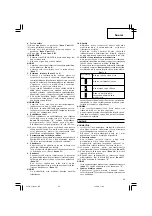 Preview for 37 page of Hitachi Koki CJ 14DSL Handling Instructions Manual