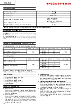 Preview for 20 page of Hitachi Koki CM 12Y Handling Instructions Manual