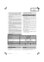 Preview for 9 page of Hitachi Koki CM 7MC Handling Instructions Manual