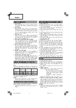 Preview for 10 page of Hitachi Koki CM 7MC Handling Instructions Manual