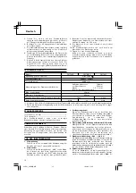 Preview for 16 page of Hitachi Koki CM 7MC Handling Instructions Manual