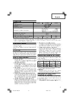 Preview for 23 page of Hitachi Koki CM 7MC Handling Instructions Manual