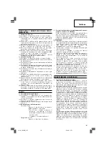 Preview for 31 page of Hitachi Koki CM 7MC Handling Instructions Manual