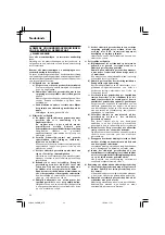 Preview for 34 page of Hitachi Koki CM 7MC Handling Instructions Manual