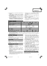 Preview for 37 page of Hitachi Koki CM 7MC Handling Instructions Manual