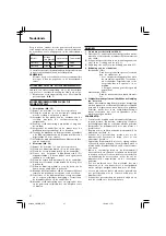 Preview for 38 page of Hitachi Koki CM 7MC Handling Instructions Manual