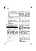 Preview for 42 page of Hitachi Koki CM 7MC Handling Instructions Manual