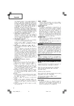 Preview for 46 page of Hitachi Koki CM 7MC Handling Instructions Manual