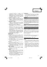 Preview for 53 page of Hitachi Koki CM 7MC Handling Instructions Manual