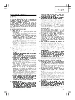 Предварительный просмотр 19 страницы Hitachi Koki CR 13VBY Handling Instructions Manual