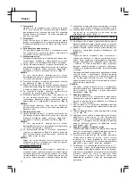 Предварительный просмотр 28 страницы Hitachi Koki CR 13VBY Handling Instructions Manual