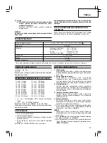 Предварительный просмотр 45 страницы Hitachi Koki CR 13VBY Handling Instructions Manual