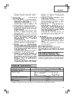 Предварительный просмотр 51 страницы Hitachi Koki CR 13VBY Handling Instructions Manual