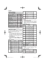 Preview for 16 page of Hitachi Koki cr13v2 Handling Instructions Manual