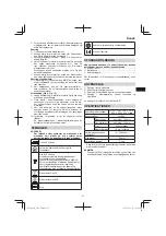 Preview for 47 page of Hitachi Koki cr13v2 Handling Instructions Manual