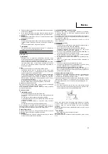 Предварительный просмотр 50 страницы Hitachi Koki CS 40EA Handling Instructions Manual