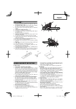 Предварительный просмотр 3 страницы Hitachi Koki CS 51EA Handling Instructions Manual