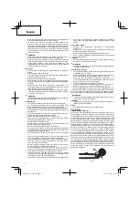 Предварительный просмотр 4 страницы Hitachi Koki CS 51EA Handling Instructions Manual