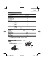 Предварительный просмотр 5 страницы Hitachi Koki CS 51EA Handling Instructions Manual