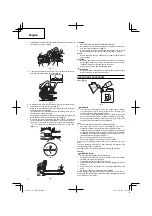 Предварительный просмотр 6 страницы Hitachi Koki CS 51EA Handling Instructions Manual