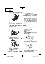 Предварительный просмотр 8 страницы Hitachi Koki CS 51EA Handling Instructions Manual