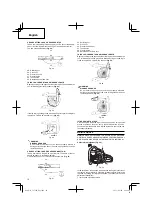 Предварительный просмотр 10 страницы Hitachi Koki CS 51EA Handling Instructions Manual