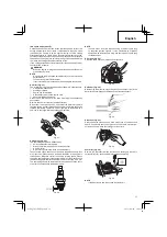 Предварительный просмотр 11 страницы Hitachi Koki CS 51EA Handling Instructions Manual