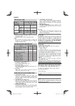 Preview for 4 page of Hitachi Koki D 13VB3 Handling Instructions Manual