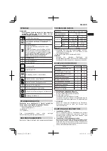 Preview for 7 page of Hitachi Koki D 13VB3 Handling Instructions Manual