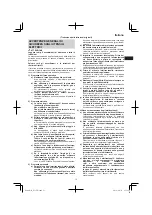 Preview for 13 page of Hitachi Koki D 13VB3 Handling Instructions Manual