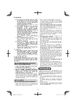 Preview for 18 page of Hitachi Koki D 13VB3 Handling Instructions Manual