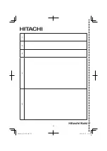 Preview for 96 page of Hitachi Koki D 13VB3 Handling Instructions Manual