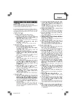 Preview for 7 page of Hitachi Koki DH 22PH Handling Instructions Manual