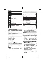 Preview for 36 page of Hitachi Koki DH 24PH Handling Instructions Manual