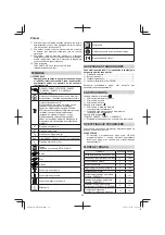 Preview for 52 page of Hitachi Koki DH 24PH Handling Instructions Manual