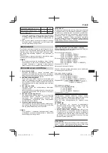 Preview for 53 page of Hitachi Koki DH 24PH Handling Instructions Manual