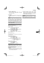 Preview for 61 page of Hitachi Koki DH 24PH Handling Instructions Manual