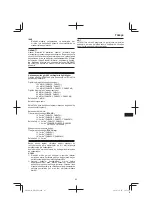 Preview for 65 page of Hitachi Koki DH 24PH Handling Instructions Manual