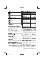 Preview for 76 page of Hitachi Koki DH 24PH Handling Instructions Manual