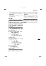 Preview for 77 page of Hitachi Koki DH 24PH Handling Instructions Manual