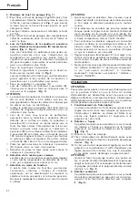 Предварительный просмотр 28 страницы Hitachi Koki DH 30PB Handling Instructions Manual