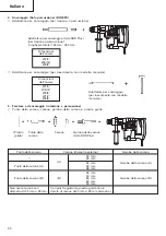 Предварительный просмотр 34 страницы Hitachi Koki DH 30PB Handling Instructions Manual