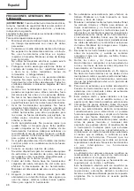 Предварительный просмотр 50 страницы Hitachi Koki DH 30PB Handling Instructions Manual