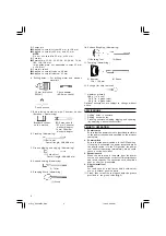 Preview for 4 page of Hitachi Koki DH 50MR Handling Instructions Manual