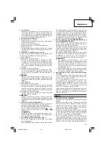 Preview for 25 page of Hitachi Koki DM 20V Handling Instructions Manual