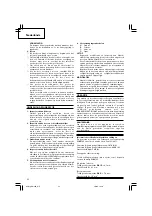 Preview for 26 page of Hitachi Koki DM 20V Handling Instructions Manual